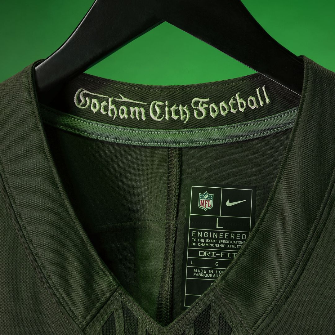 Breece Hall New York Jets Nike 2025 Rivalries Collection Stitched Limited Jersey - Gotham Green