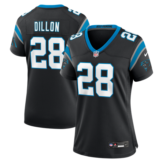 AJ Dillon Carolina Panthers Nike Women's Team Game Jersey -  Black