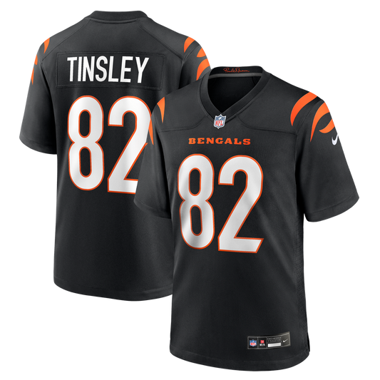 Mitchell Tinsley Cincinnati Bengals Nike Team Game Jersey -  Black