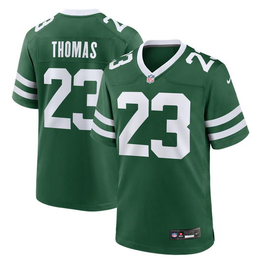 Azareye'h Thomas New York Jets Nike Team Game Jersey - Legacy Green