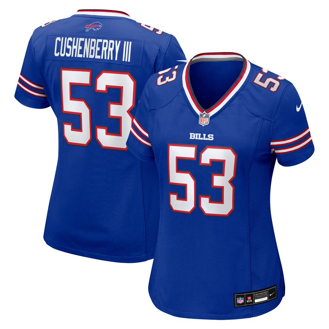 Lloyd Cushenberry III Buffalo Bills Nike Women's Team Game Jersey -  Royal