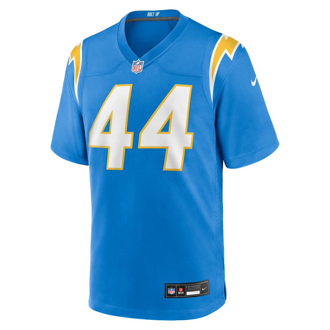 Scott Matlock Los Angeles Chargers Nike Team Game Jersey -  Powder Blue