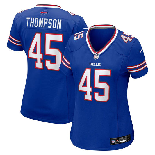 Shaq Thompson Buffalo Bills Nike Women's Team Game Jersey -  Royal