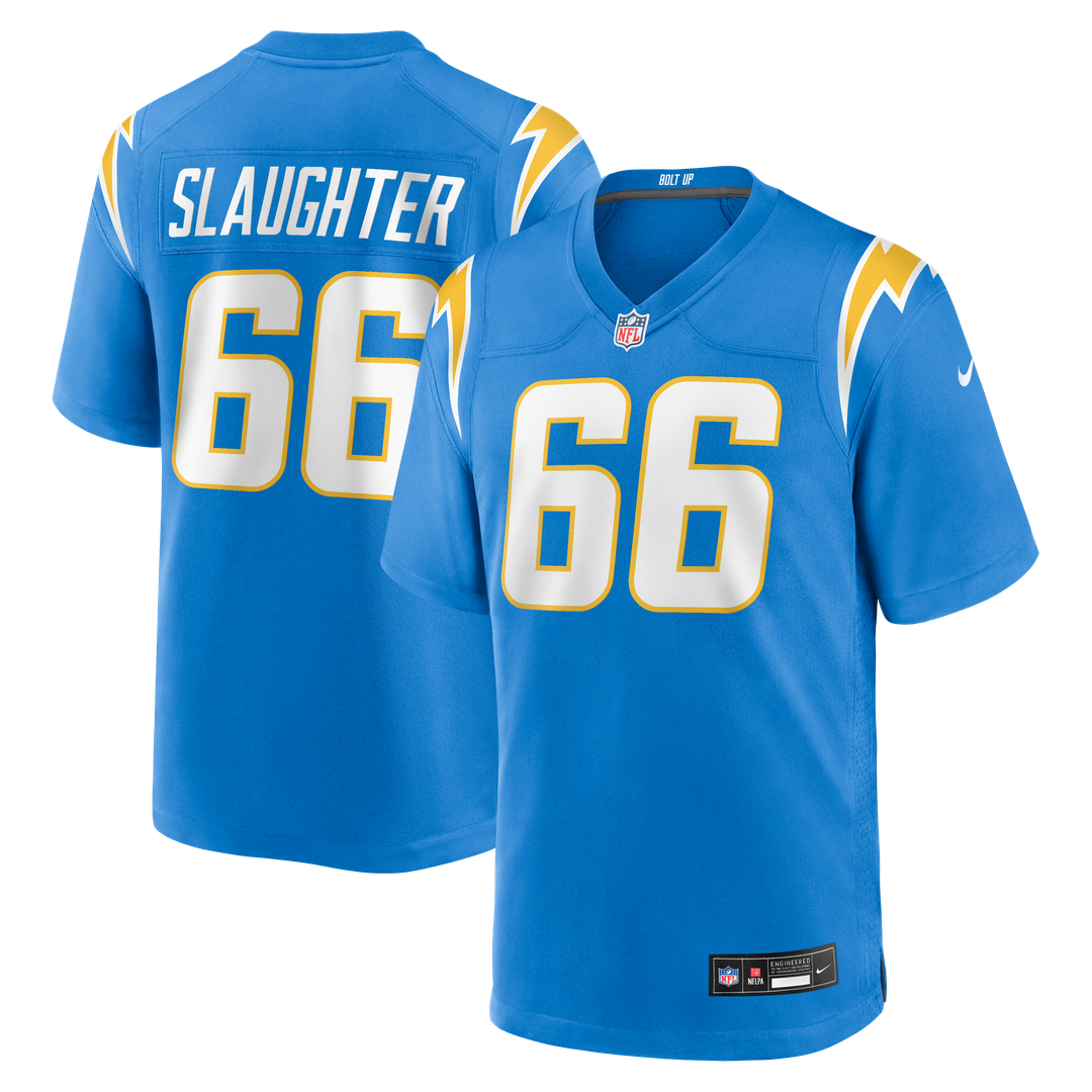 Jake Slaughter Los Angeles Chargers Nike Team Game Jersey - Powder Blue