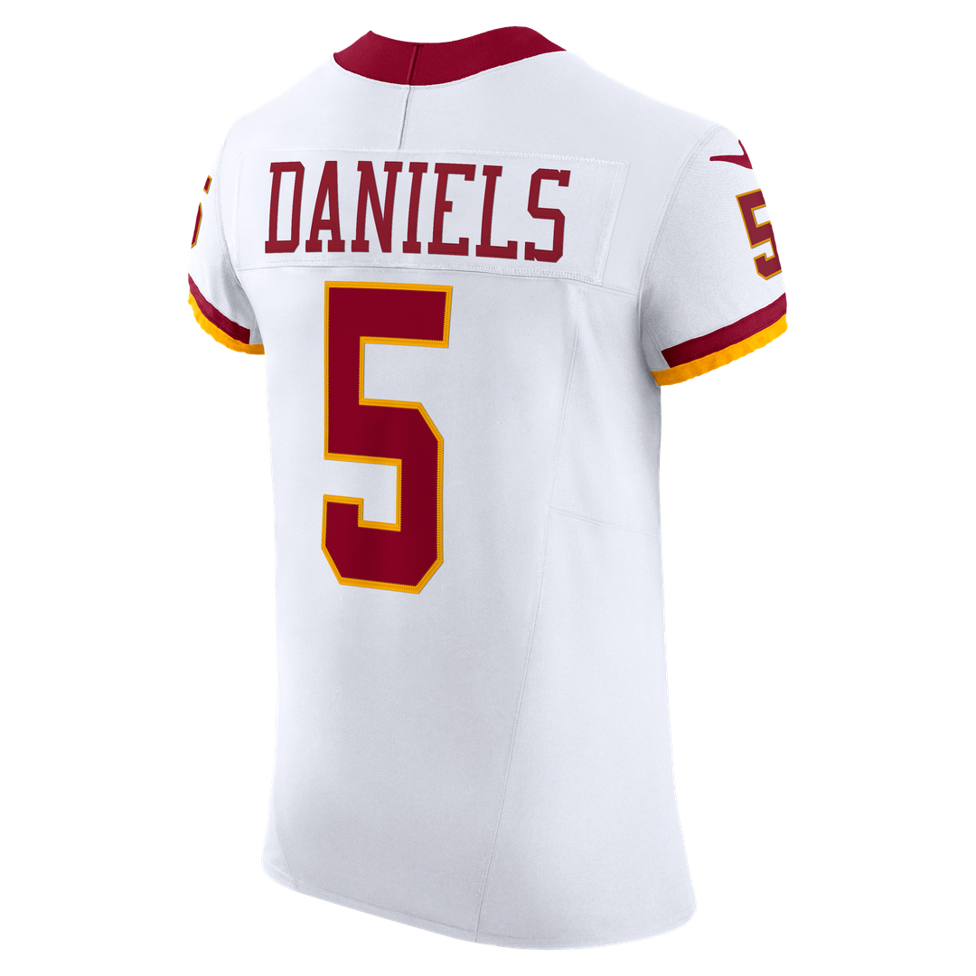 Jayden Daniels Washington Commanders Nike Alternate 2 Super Bowl Era Vapor F.U.S.E. Elite Jersey - White
