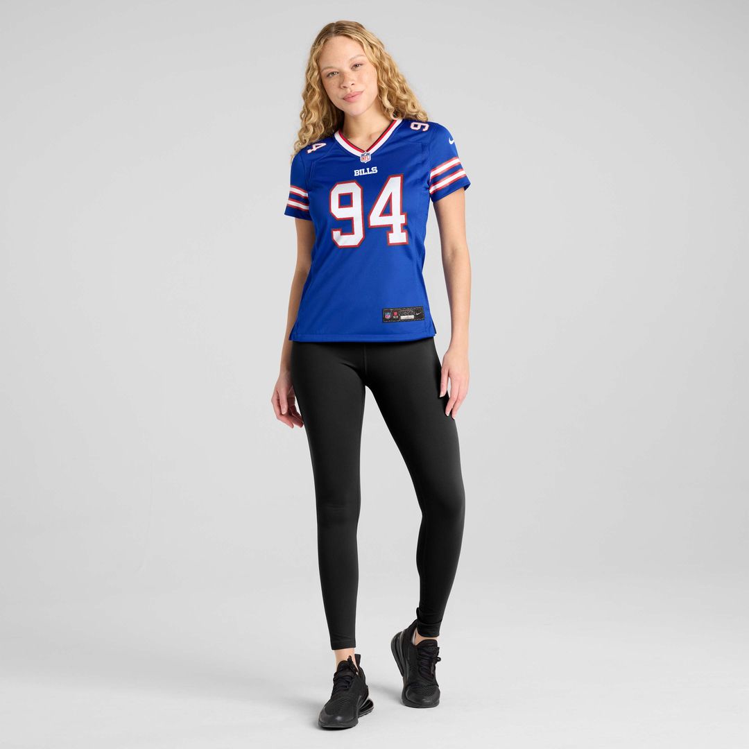 Landon Jackson Buffalo Bills Nike Women's Team Game Jersey -  Royal