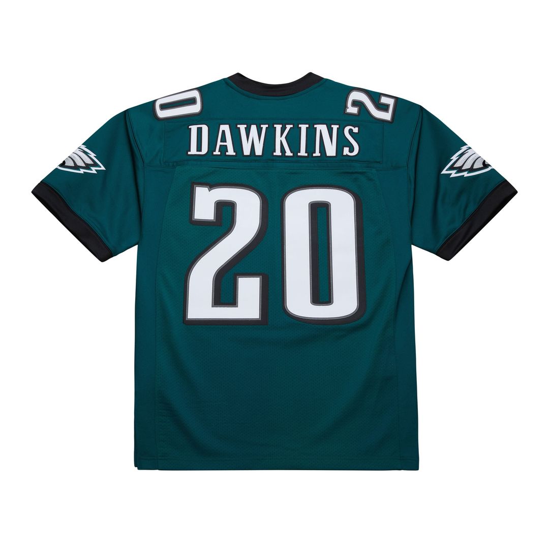 Brian Dawkins Philadelphia Eagles Mitchell & Ness 2007 Authentic Throwback Retired Player Jersey - Green