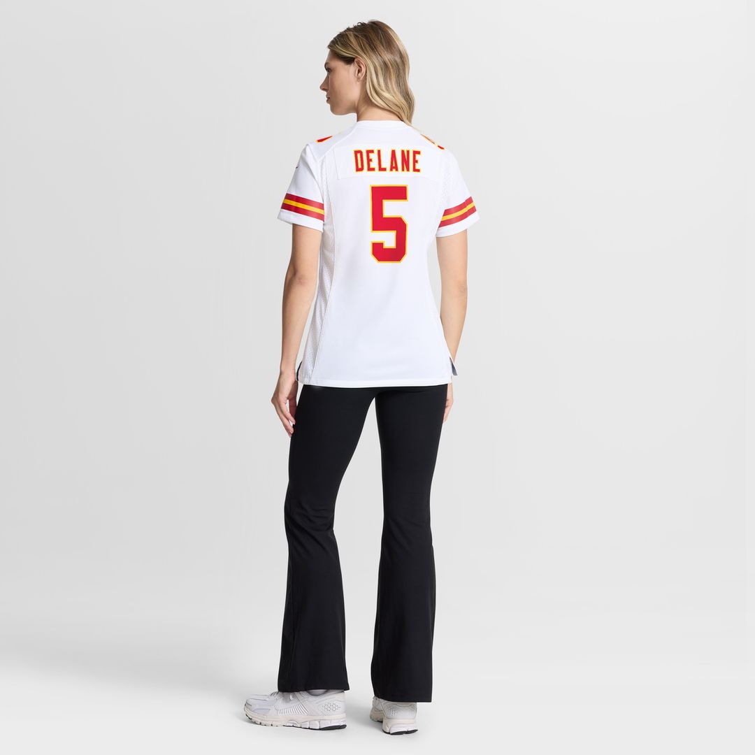 Mansoor Delane Kansas City Chiefs Nike Women's Game Jersey - White