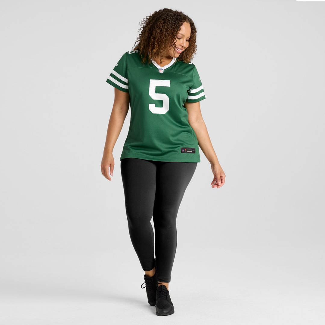 Garrett Wilson New York Jets Nike Women's Game Jersey - Legacy Green
