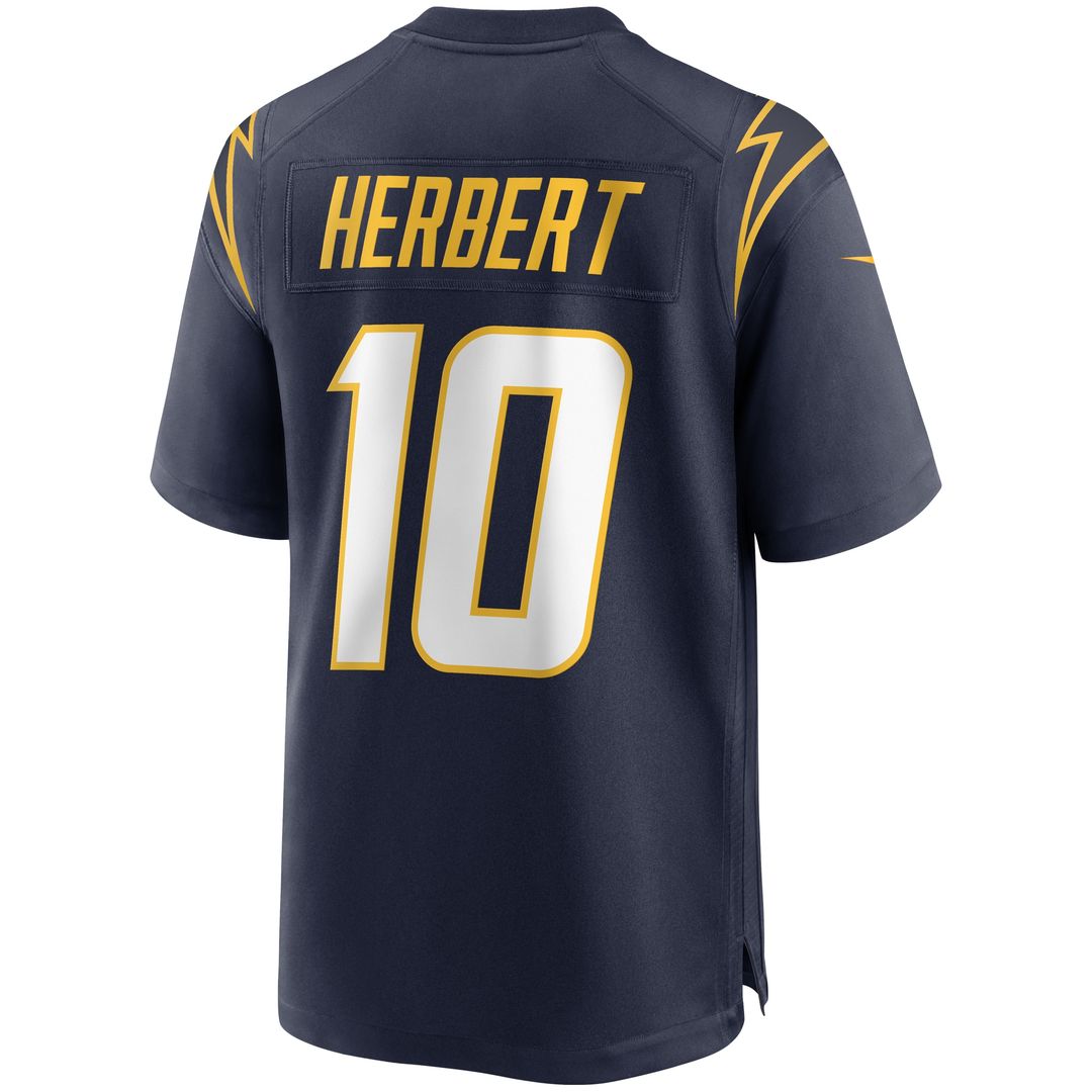 Justin Herbert Los Angeles Chargers Nike Alternate Game Jersey - Royal