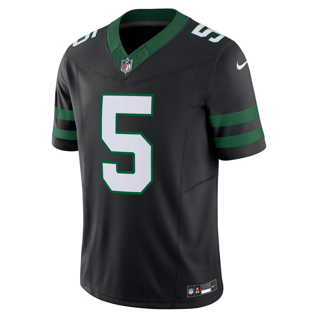 Garrett Wilson New York Jets Nike Vapor F.U.S.E. Limited Jersey - Legacy Green