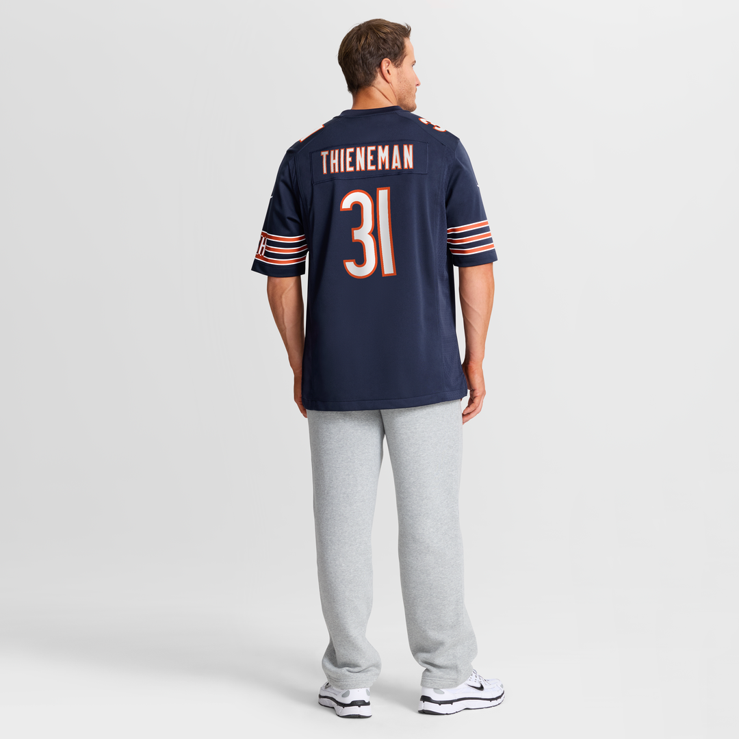 Dillon Thieneman Chicago Bears Nike 2026 NFL Draft First Round Pick No. 25 Team Game Jersey - Navy