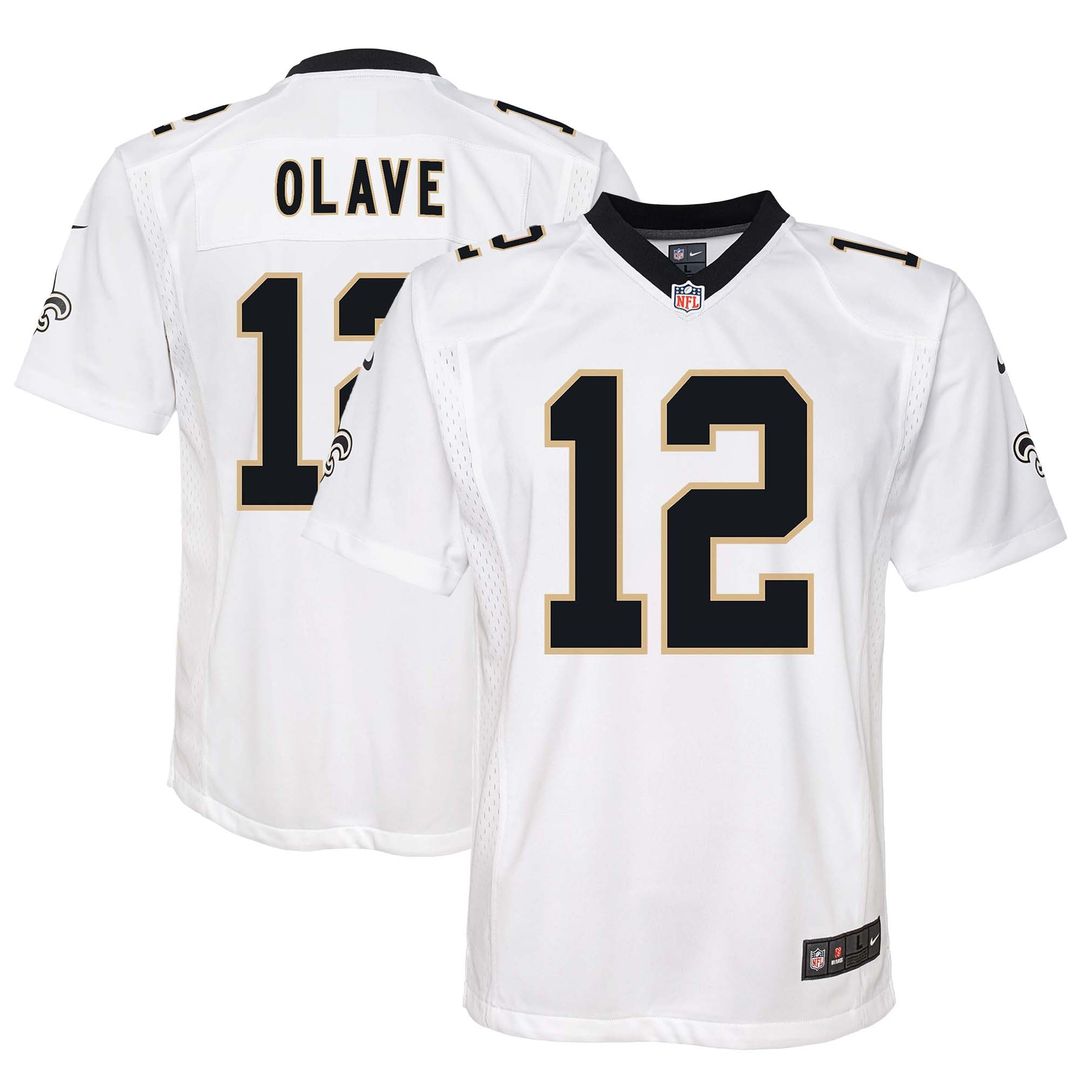 Chris Olave New Orleans Saints Nike Youth Gameday Golds Alternate Game Player Jersey - Gold