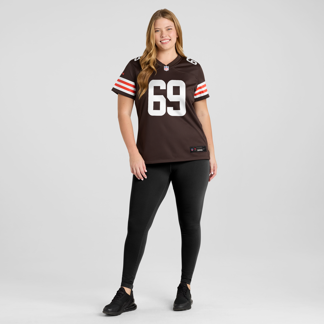 Tyre Phillips Cleveland Browns Nike Women's Team Game Jersey -  Brown