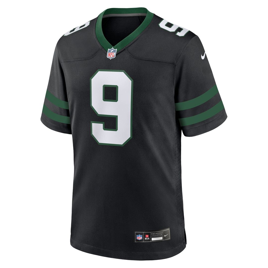 Will McDonald IV New York Jets Nike Alternate Game Jersey - Legacy Black