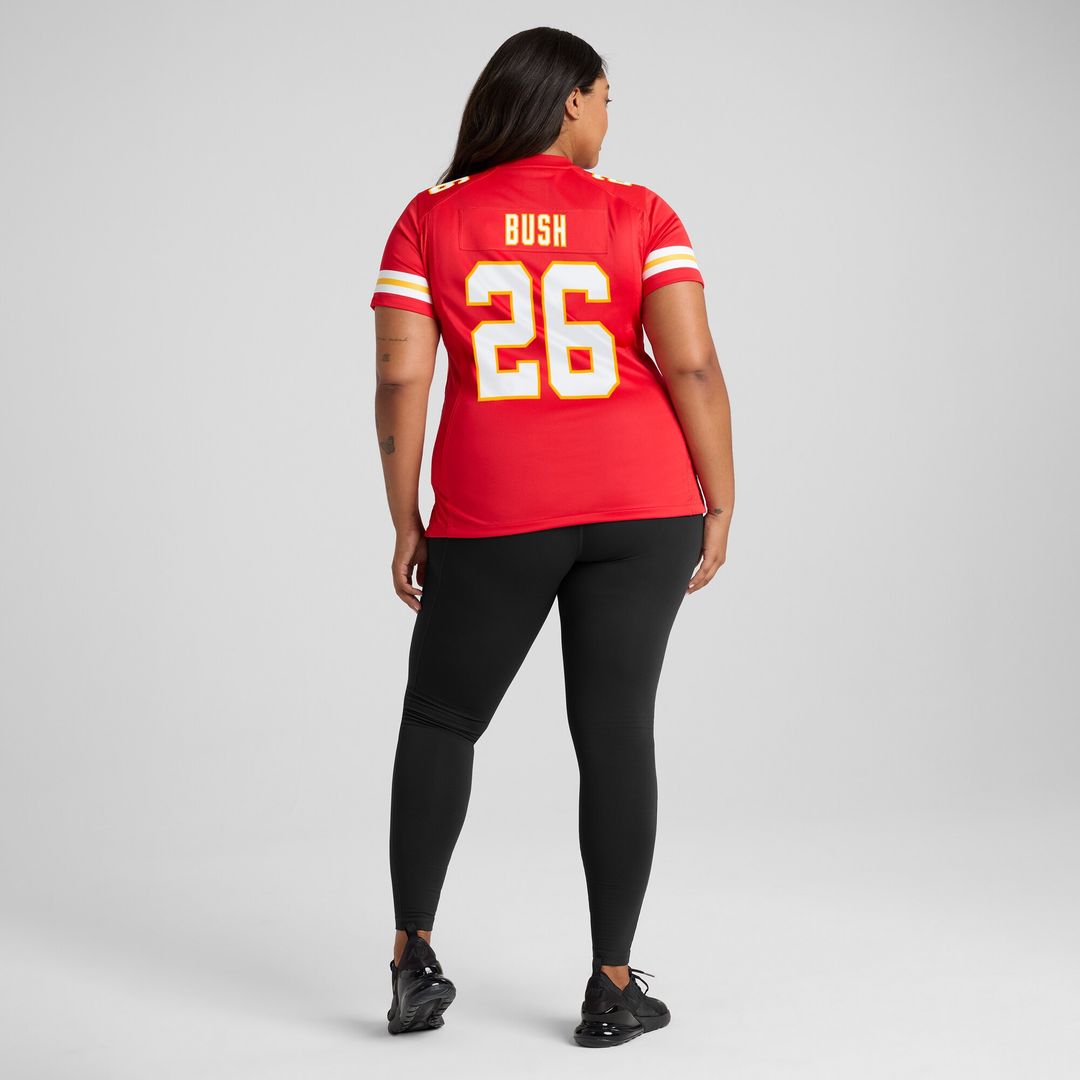 Deon Bush Kansas City Chiefs Nike Women's Game Player Jersey - Red