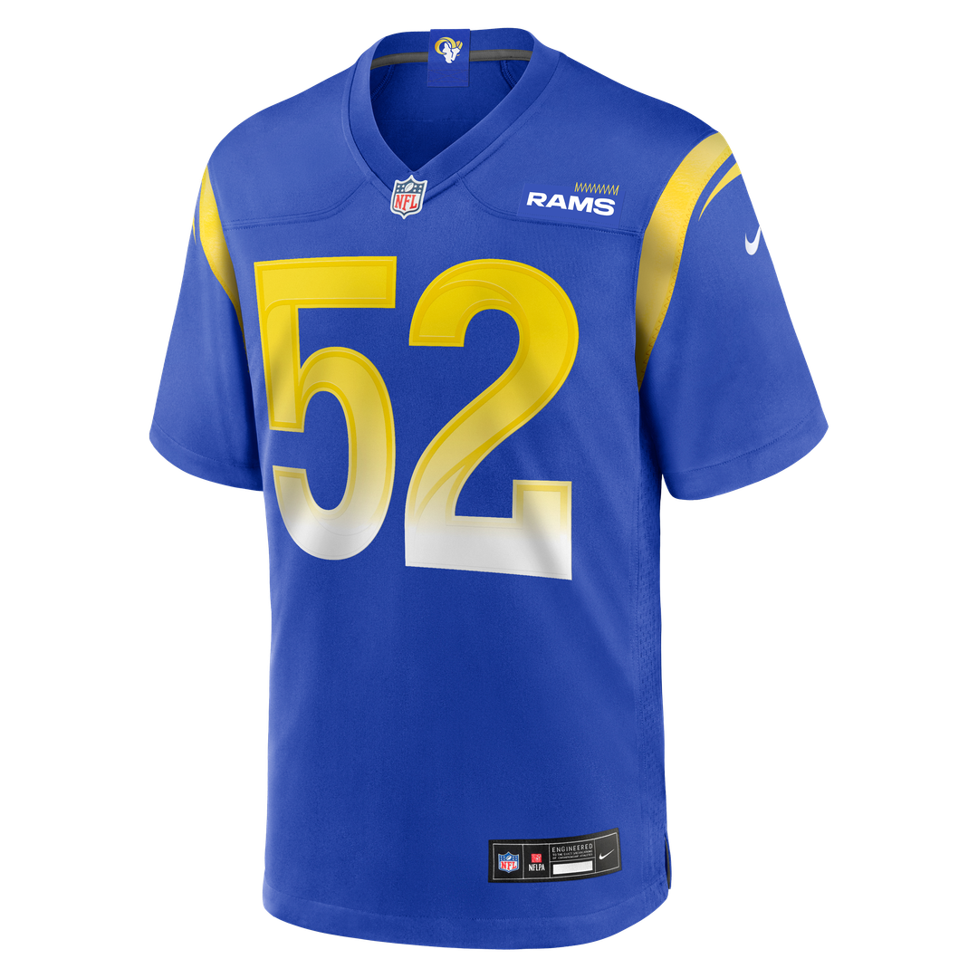 Larrell Murchison Los Angeles Rams Nike Team Game Jersey -  Royal