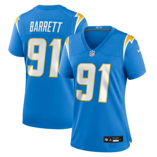 Nick Barrett Los Angeles Chargers Nike Women's Team Game Jersey -  Powder Blue