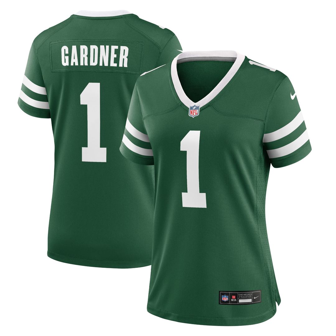 Ahmad Sauce Gardner New York Jets Nike Women's Game Jersey - Legacy White