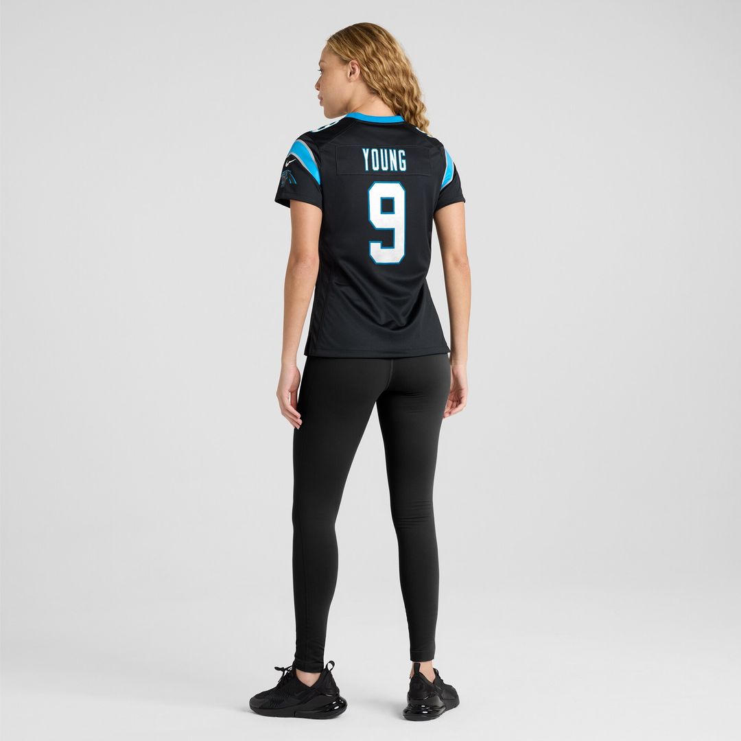 Bryce Young Carolina Panthers Nike Women's Team Game Jersey - Black