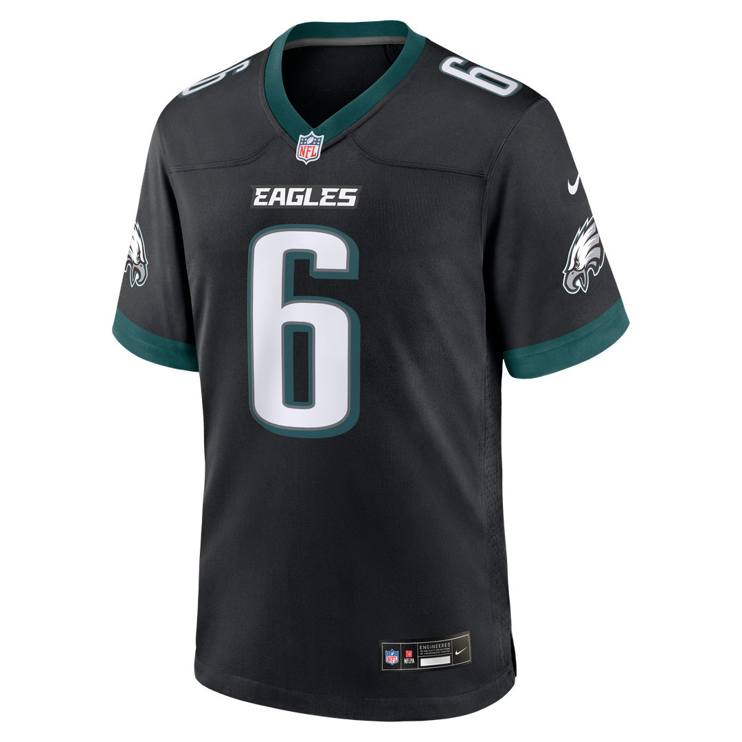 DeVonta Smith Philadelphia Eagles Nike Alternate Game Jersey -  Black