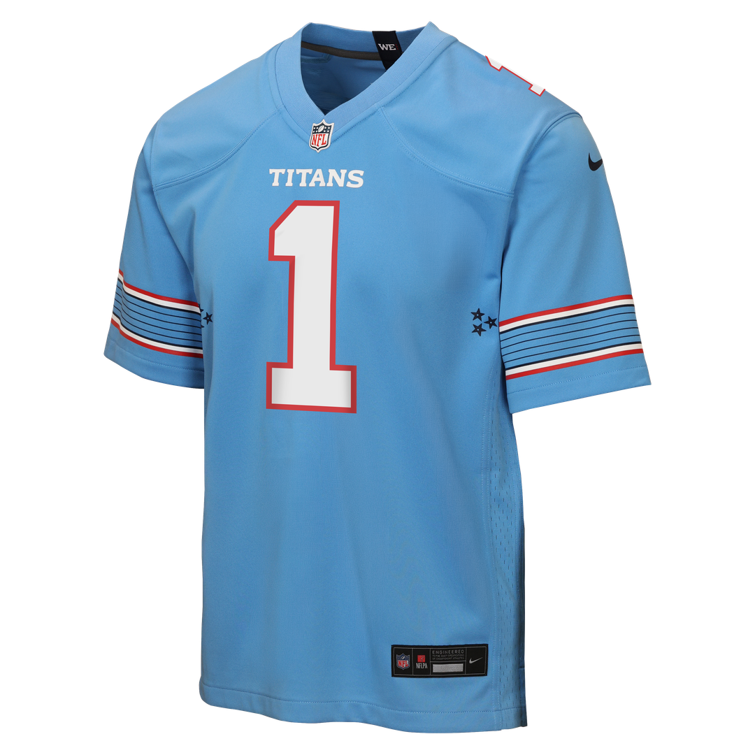 Cameron Ward Tennessee Titans Nike Youth Game Jersey - White