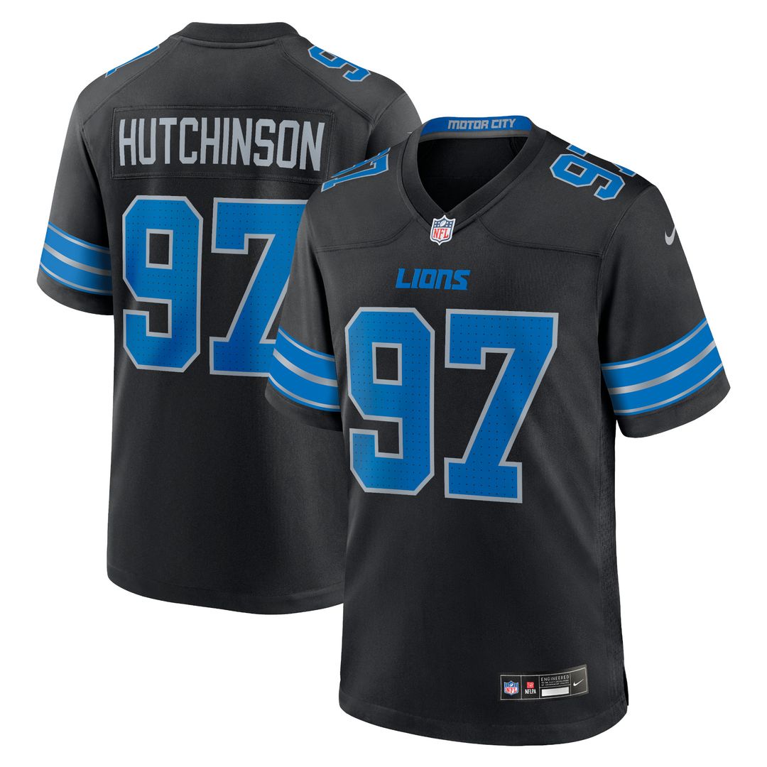 Aidan Hutchinson Detroit Lions Nike Game Jersey - White