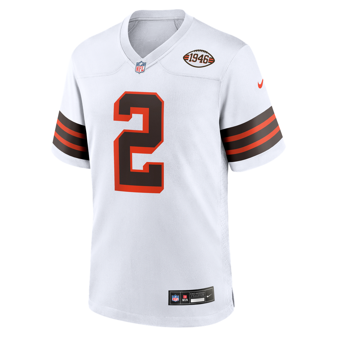 Shedeur Sanders Cleveland Browns Nike Alternate Game Jersey - Brown