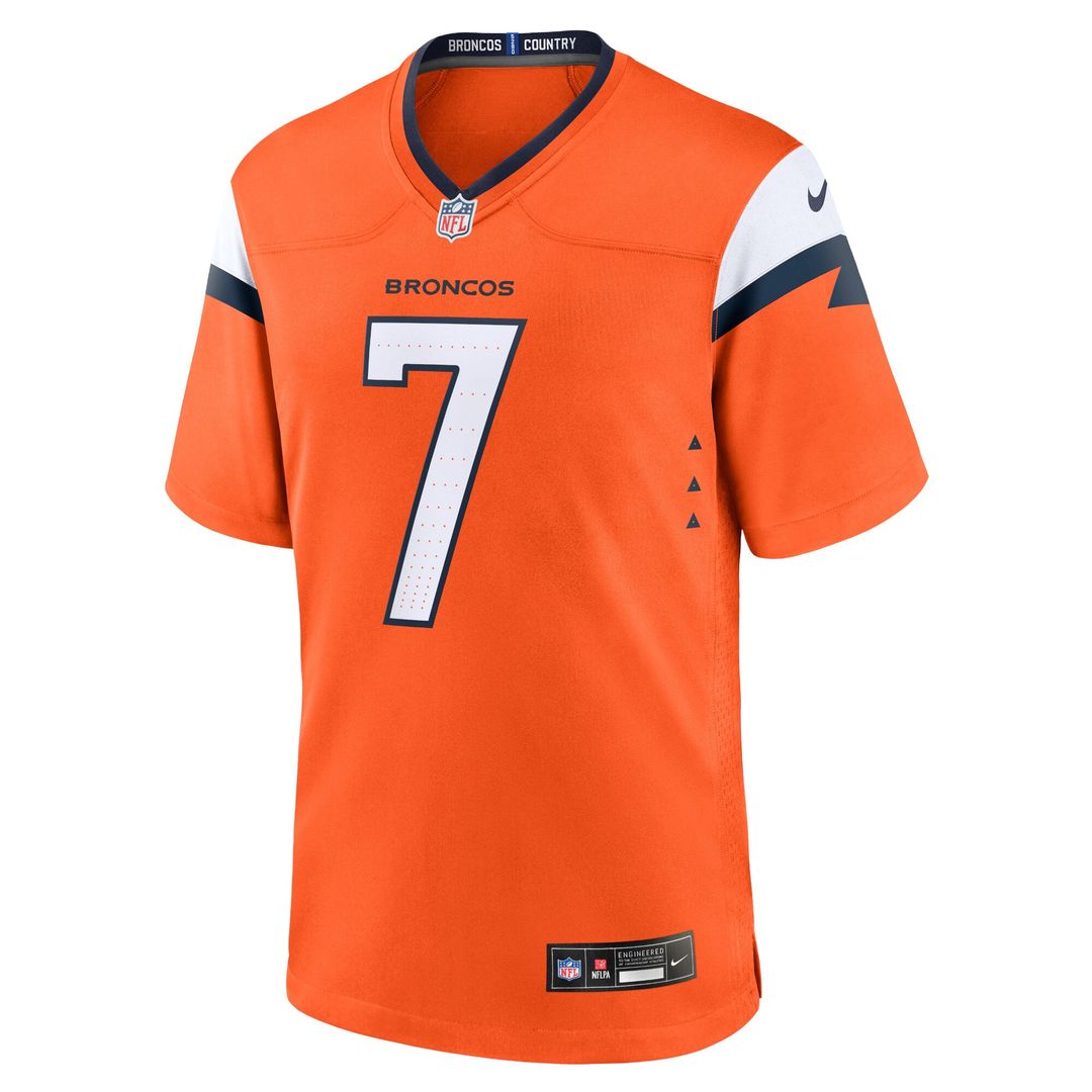 John Elway Denver Broncos Nike Team Retired Player Game Jersey - Orange