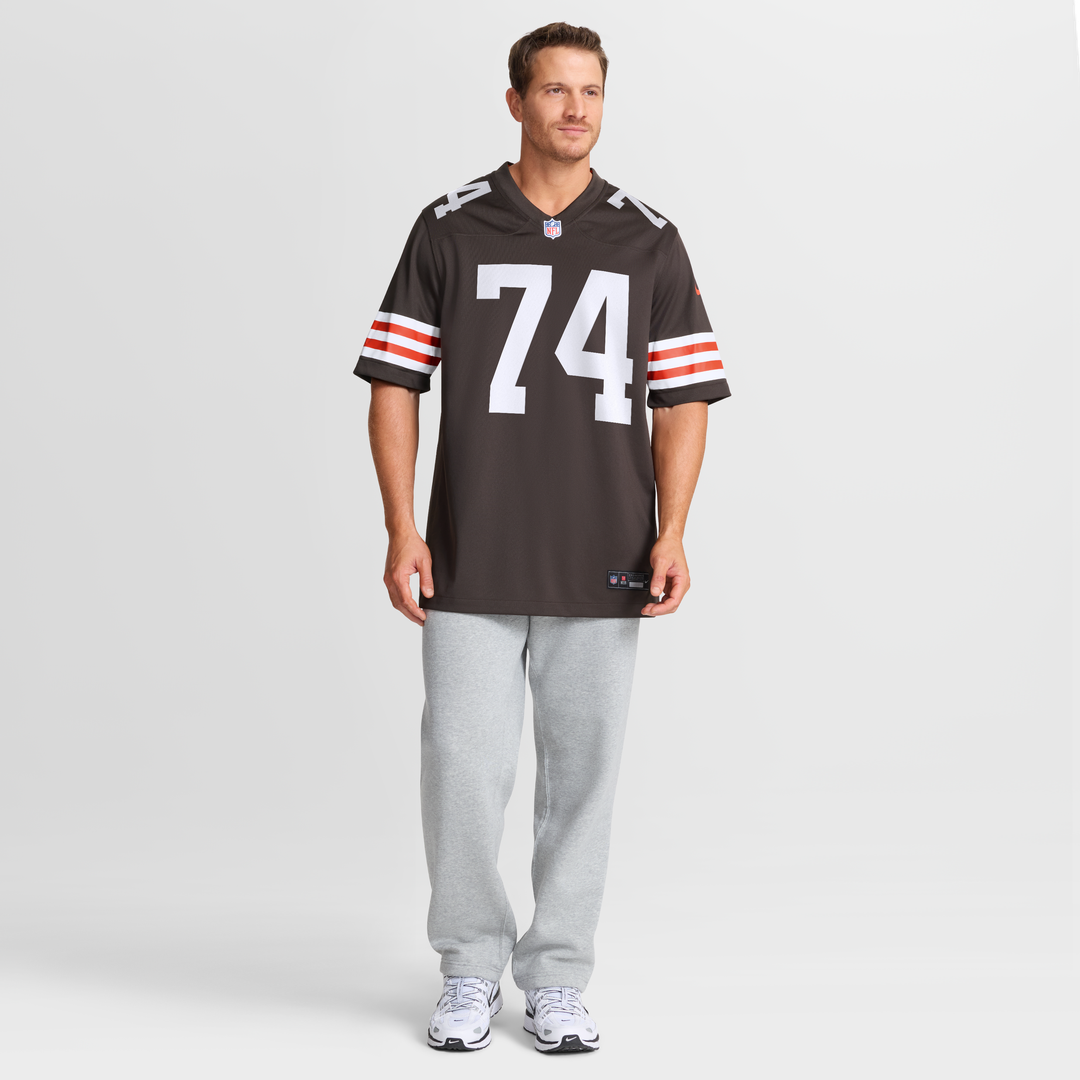 Elgton Jenkins Cleveland Browns Nike Team Game Jersey -  Brown