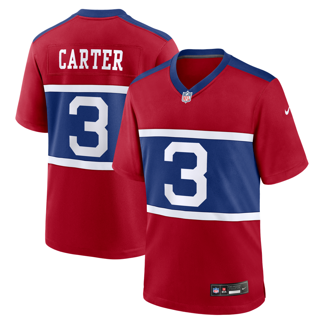 Abdul Carter New York Giants Nike  Game Jersey -  White
