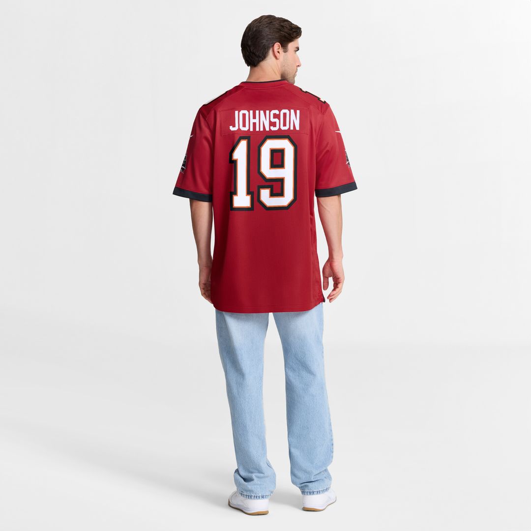 Keyshawn Johnson Tampa Bay Buccaneers Nike Game Retired Player Jersey - Red