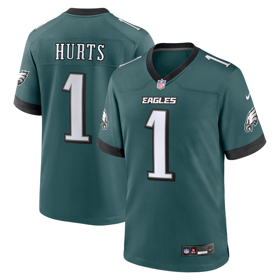 Jalen Hurts Philadelphia Eagles Nike Alternate Game Jersey -  Black