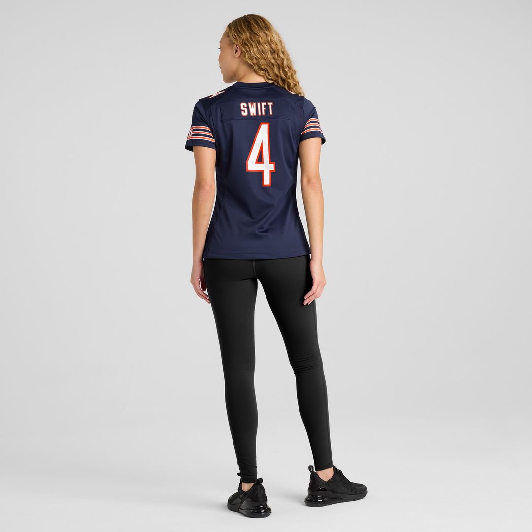 D'Andre Swift Chicago Bears Nike Women's  Game Jersey -  Navy