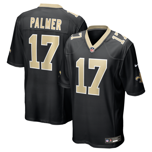 Trey Palmer New Orleans Saints Nike Team Game Jersey -  Black