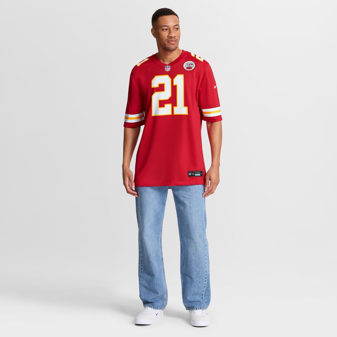Jaden Hicks Kansas City Chiefs Nike  Game Jersey -  Red