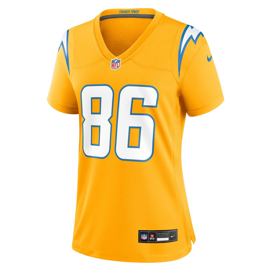 Oronde Gadsden Los Angeles Chargers Nike Women's Team Game Jersey -  Powder Blue