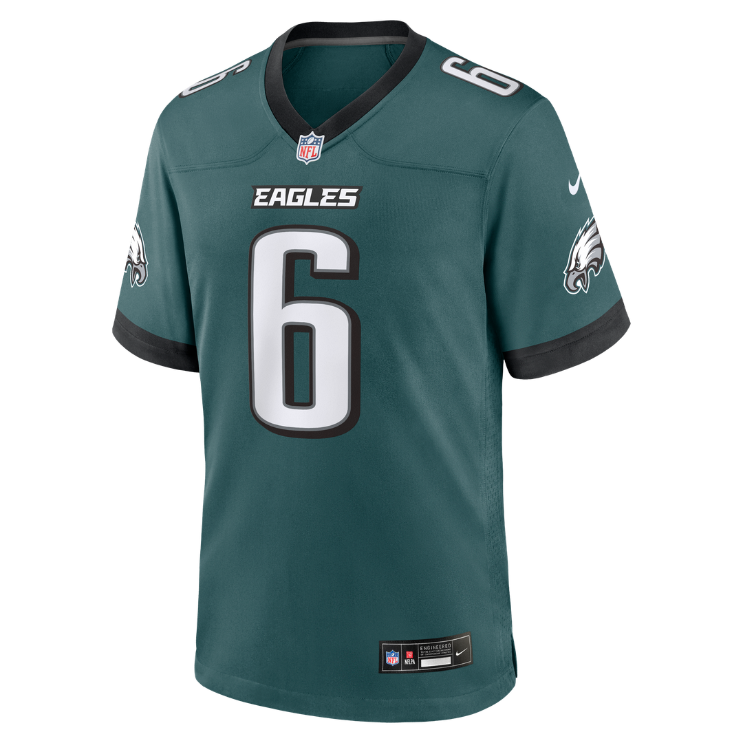 DeVonta Smith Philadelphia Eagles Nike Alternate Game Jersey -  Black