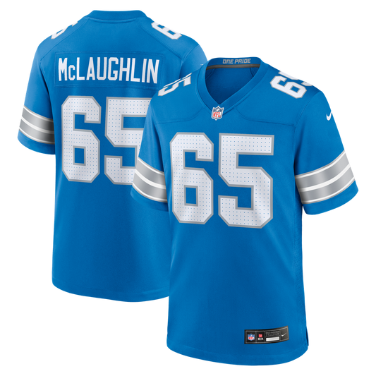 Seth McLaughlin Detroit Lions Nike Team Game Jersey -  Blue