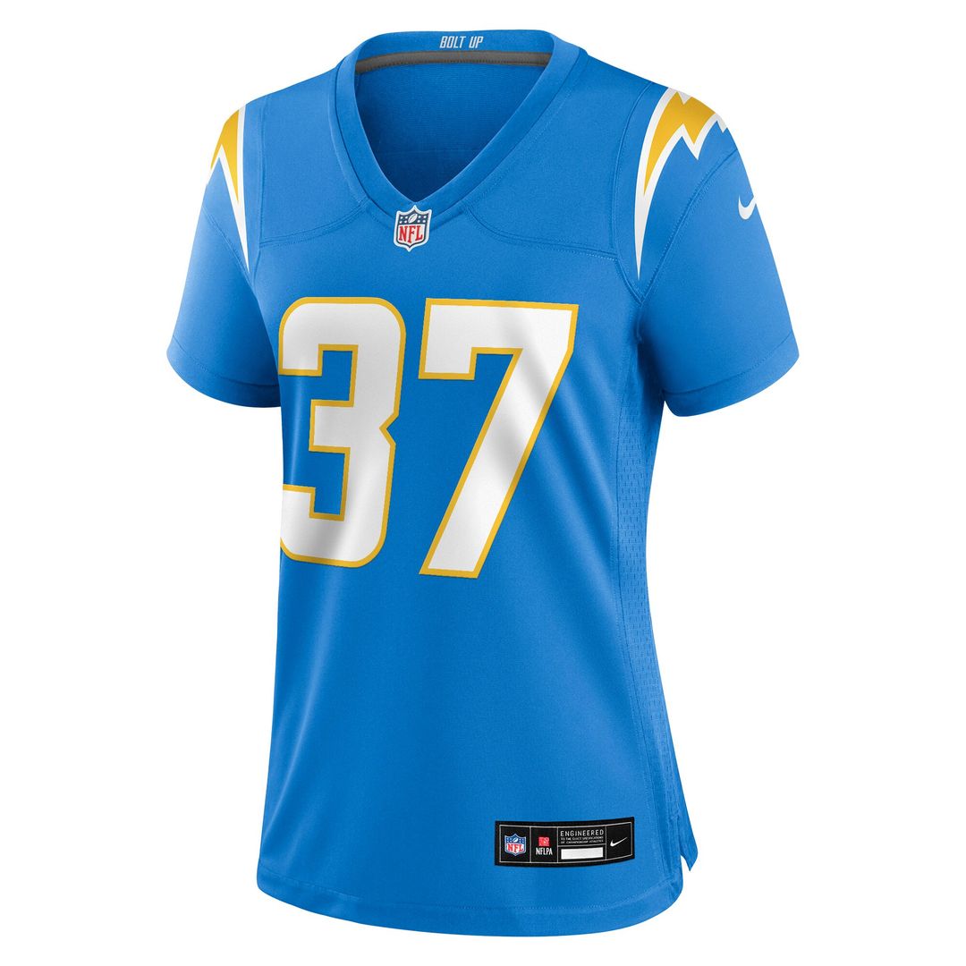Jordan Oladokun Los Angeles Chargers Nike Women's Team Game Jersey -  Powder Blue