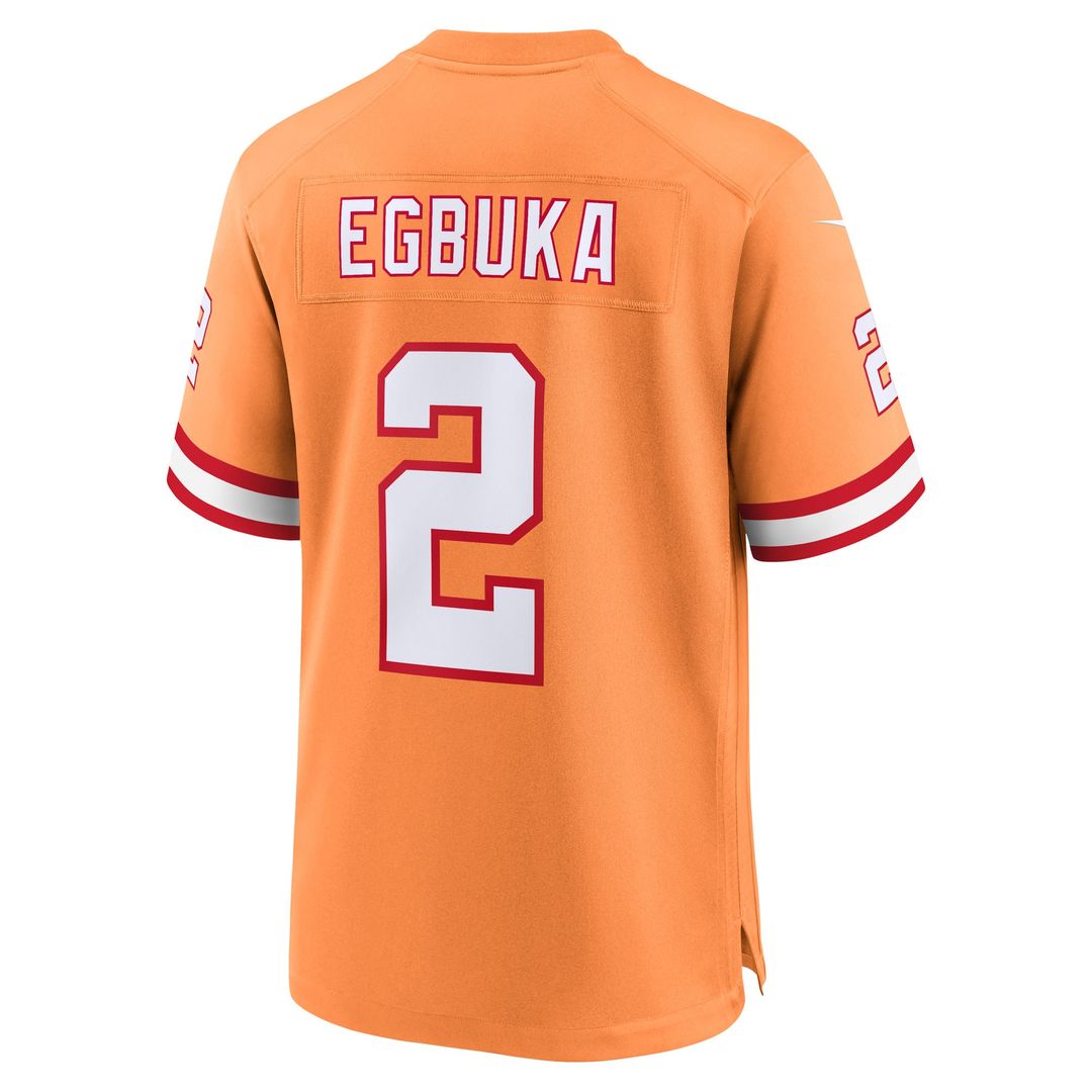 Emeka Egbuka  Tampa Bay Buccaneers Nike  Game Jersey -  White