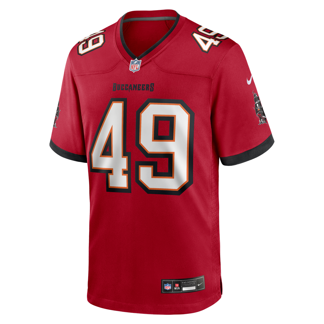 Owen Wright Tampa Bay Buccaneers Nike Team  Game Jersey -  Red