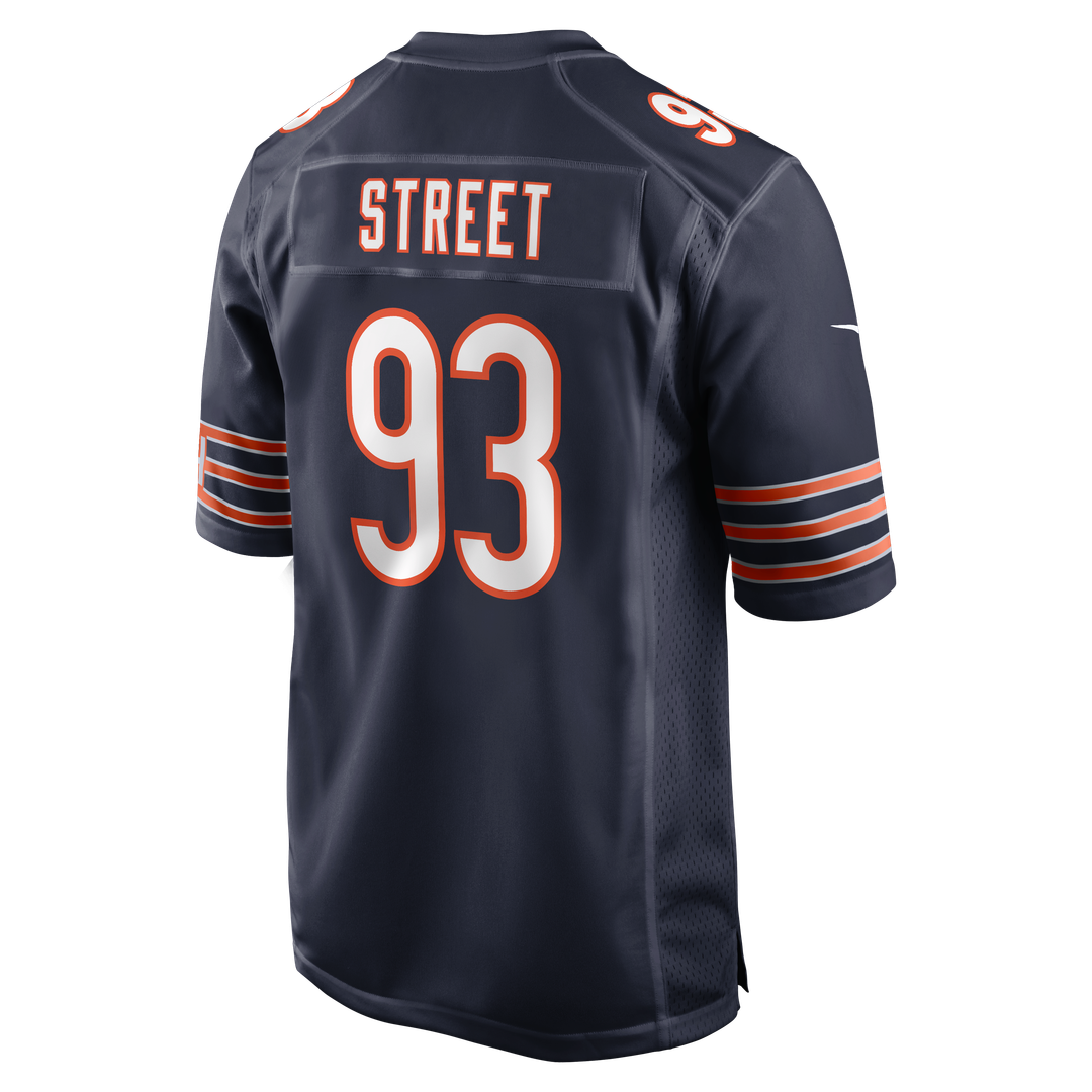 Kentavius Street Chicago Bears Nike Team Game Jersey -  Navy