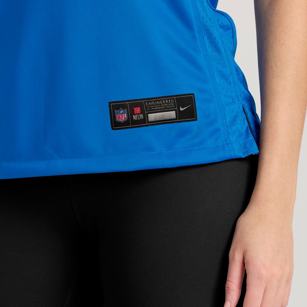 Amon-Ra St. Brown Detroit Lions Nike Women's Team Game Jersey - Blue