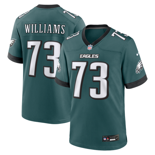 Cameron Williams Philadelphia Eagles Nike Team Game Jersey -  Midnight Green
