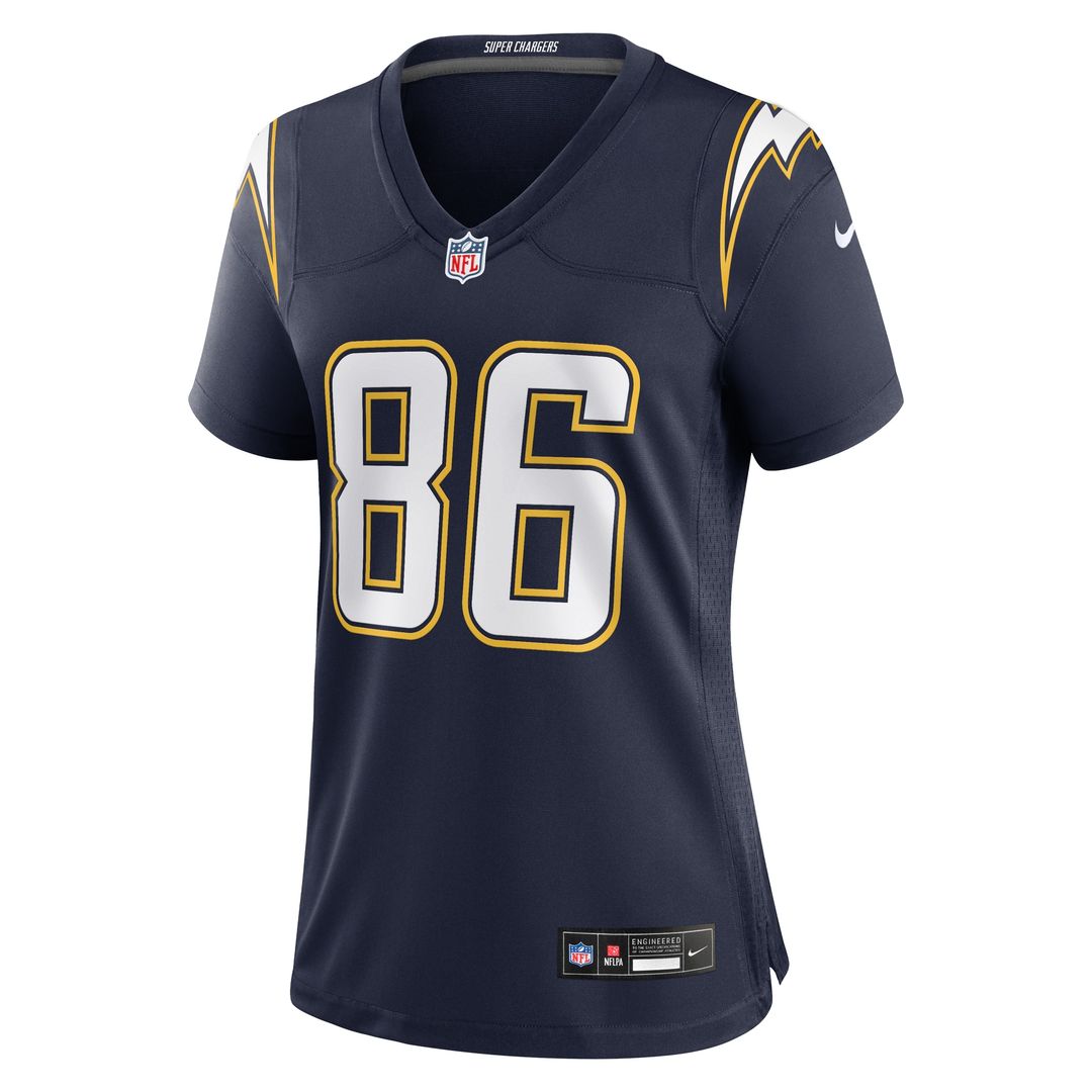 Oronde Gadsden Los Angeles Chargers Nike Women's Team Game Jersey -  Powder Blue