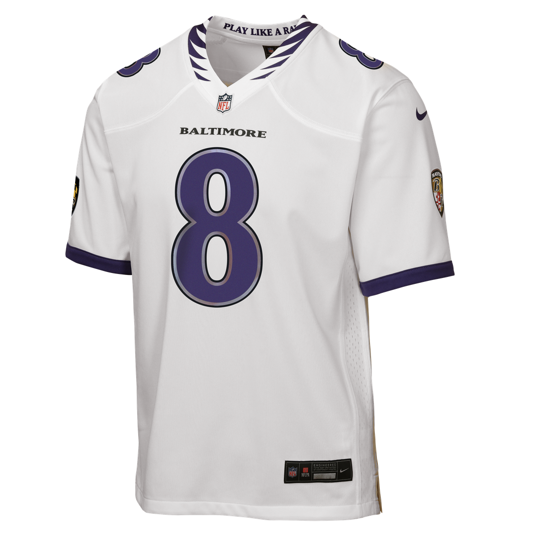 Lamar Jackson Baltimore Ravens Nike Youth Alternate Game Jersey - Black