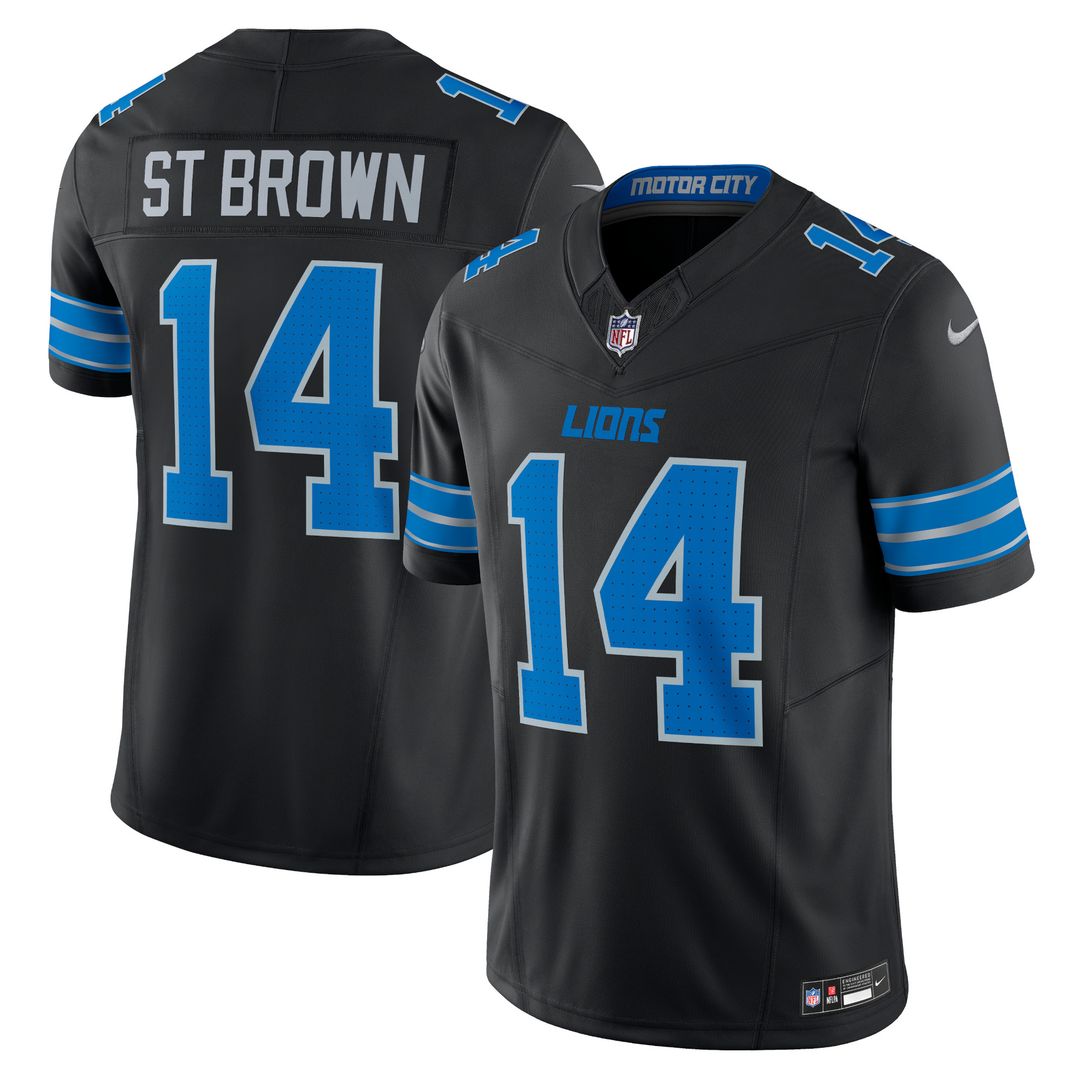 Amon-Ra St. Brown Detroit Lions Nike Vapor F.U.S.E. Limited Jersey - Blue