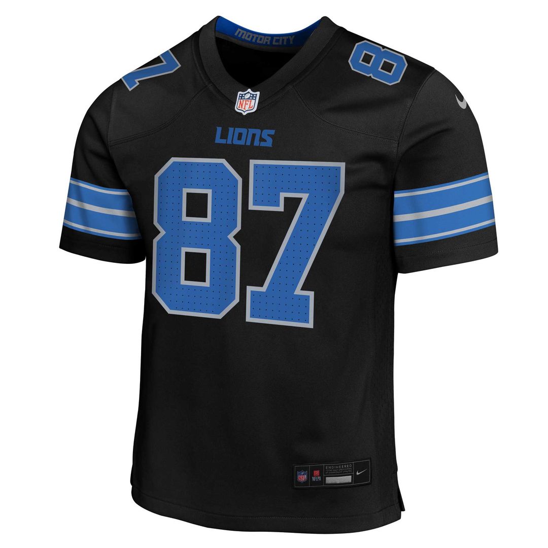 Sam LaPorta Detroit Lions Nike Youth Game Jersey - Blue
