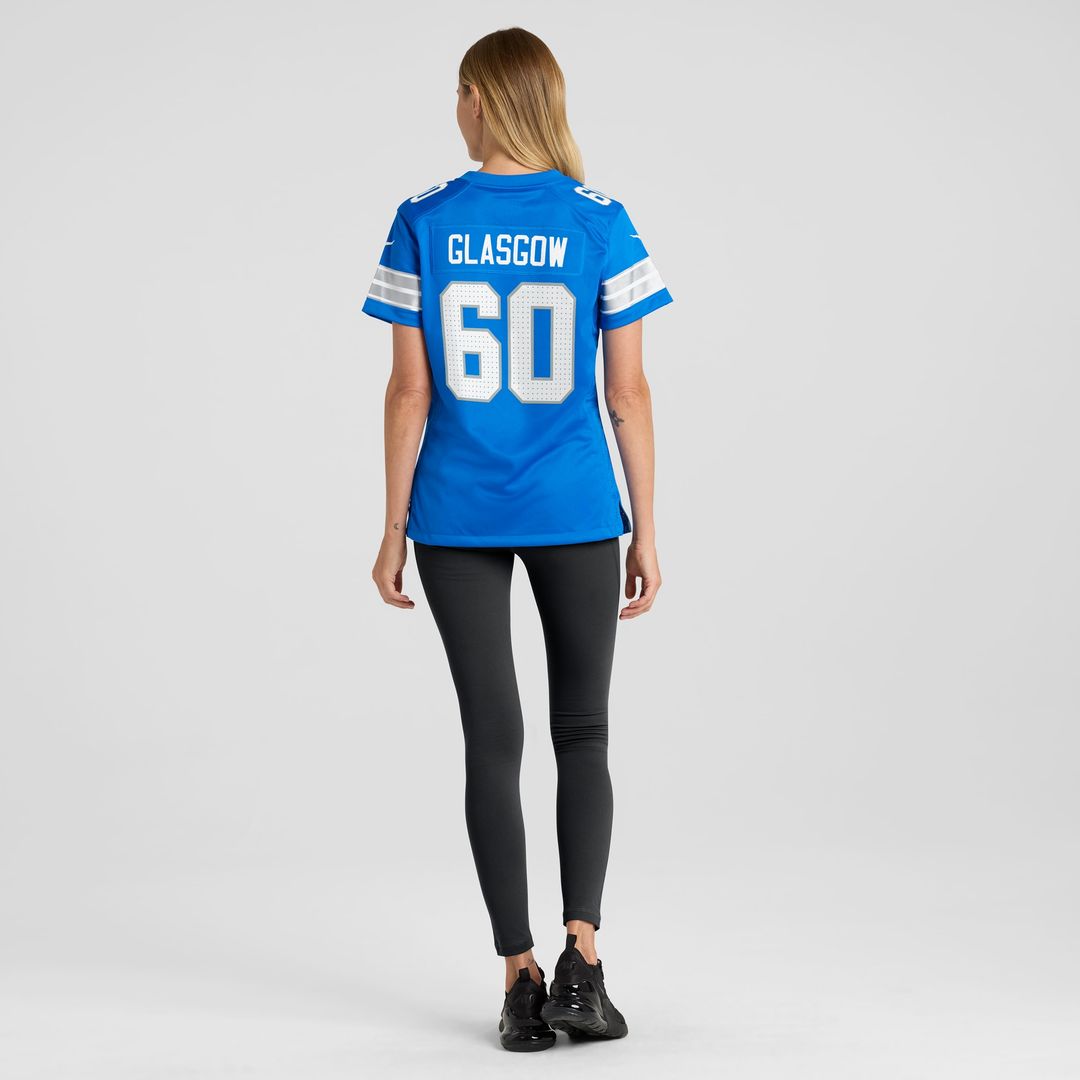 Graham Glasgow Detroit Lions Nike Women's Team Game Jersey -  Blue